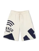 Kenzo kids Детски памучен къс панталон