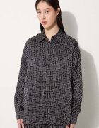 Kenzo Риза Weave Dropped Shoulders Shirt
