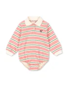 Konges Sløjd Бебешко боди от памук SPOTTY LS ROMPER GOTS