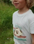 Konges Sløjd Детска тениска с лен ERA TEE OCS