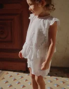 Konges Sløjd Детски памучен къс панталон RHW X KS FIORI SHORTS GOTS