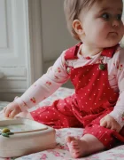 Konges Sløjd Детски памучен панталон NOLA OVERALLS GOTS