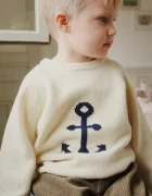 Konges Sløjd Детски пуловер ANCHOR KNIT SWEATER