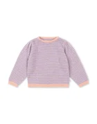 Konges Sløjd Детски пуловер с вълна от алпака BERLE PUFF KNIT SWEATER