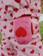 Konges Sløjd Детски ръкавици COLLETTE MITTENS в розово KS103460