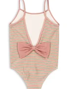 Konges Sløjd Детски цял бански BOWWOW SWIMSUIT в бежово KS104715