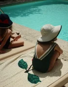 Konges Sløjd Детски цял бански SAILOR SWIMSUIT GRS в зелено KS105068