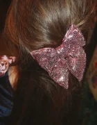 Konges Sløjd фиба за коса за деца TINDRA SEQUIN BOW HAIR CLIP KS106622