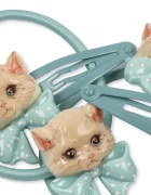 Konges Sløjd фиби за коса за деца от синтетична смола KITTY HAIR ACCESSORIES 4 броя KS106081
