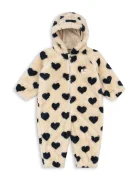 Konges Sløjd гащеризон за бебе COZY ONESIE GRS бежов KS106431