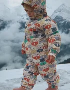 Konges Sløjd гащеризон за деца NOHR SNOWSUIT PRINT бежов KS105750