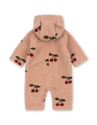 Konges Sløjd гащеризон за деца от полар JODY TEDDY ONESIE GRS розов KS105721