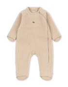 Konges Sløjd гащеризон за деца от полар SAFA ONESIE GRS бежов KS105769