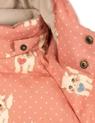 Konges Sløjd капитонирано яке за деца NUKA JACKET GRS розово KS105752