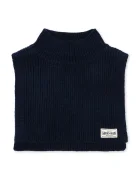 Konges Sløjd кръгъл шал за деца от вълна BASIL NECKWARMER тъмносин KS105697
