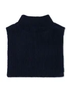 Konges Sløjd кръгъл шал за деца от вълна BASIL NECKWARMER тъмносин KS105697