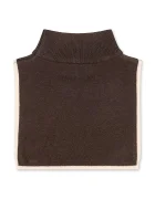 Konges Sløjd кръгъл шал за деца от вълна COLLETTE NECKWARMER кафяв KS103461