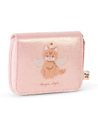 Konges Sløjd портфейл за деца CAT WALLET розов KS105936