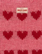 Konges Sløjd пуловер за деца с вълна LAULA SWEATER розов KS106516