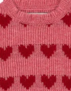Konges Sløjd пуловер за деца с вълна LAULA SWEATER розов KS106516