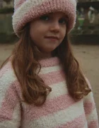 Konges Sløjd пуловер за деца SOFTY SWEATER розов KS106239