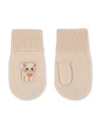 Konges Sløjd ръкавици за деца от вълна COLLETTE MITTENS розови KS107387