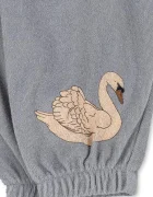 Konges Sløjd спортен панталон за деца с памук ITTY SWEATPANTS GOTS син със стандартна талия KS107614