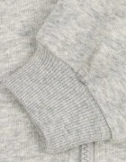 Konges Sløjd суичър с цип и качулка за деца с памук LOU SWEAT ZIP HOOD GOTS сив KS106108