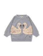 Konges Sløjd суичър за деца с памук ITTY SWEATSHIRT GOTS син KS107615