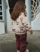 Konges Sløjd яке бомбър за деца JUNO SEQUIN BOMBER JACKET бежово KS105733