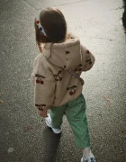 Konges Sløjd яке за деца JODY TEDDY HOODIE GRS бежово KS106048