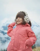 Konges Sløjd яке за деца MISMOU FRILL JACKET розово KS105741