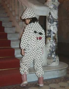 Konges Sløjd яке за деца от полар JODY EMBROIDERY TEDDY JACKET GRS бежово KS105712