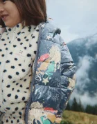 Konges Sløjd яке за деца от полар JODY EMBROIDERY TEDDY JACKET GRS бежово KS105712