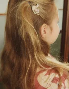 Konges Sløjd за деца 4 PACK SWAN HAIR CLIP AND ELASTIC 2 броя KS105868