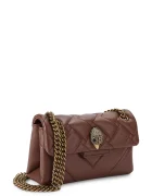 Kurt Geiger London чанта crossbody дамска от кожа KENSINGTON бордо 5580954109