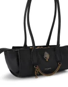 Kurt Geiger London чанта тип багета дамска от кожа Sloane черна 5965200109