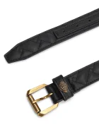 Kurt Geiger London колан дамски от кожа Kensington черен 5256100109