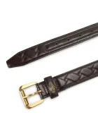 Kurt Geiger London колан дамски от кожа KENSINGTON кафяв 5256131109