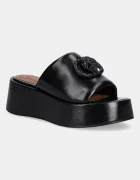 Kurt Geiger London Кожени чехли Chelsea Flatform Mule Dr