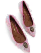 Kurt Geiger London обувки с ток Belgravia Eagle Court розови 3939957609