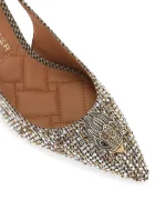 Kurt Geiger London обувки с ток Belgravia High Sling Beige Comb бежови 3422843609