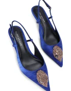 Kurt Geiger London обувки с ток Belsize 40 Sling сини 6137880689