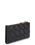 Kurt Geiger London портфейл дамски от кожа PIMLICO черен 5375000109