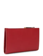 Kurt Geiger London портфейл дамски от кожа SLOANE червен 5873059109