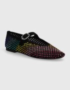Kurt Geiger London Велурени балеринки Mayfair Ballet Flat в черно 2656305209