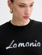 La Mania суичър дамски FIORA черен FIORA