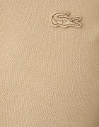 Lacoste блуза с дълги ръкави дамска от памук с еластан бежова PF5464