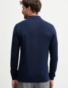 Lacoste блуза с дълги ръкави мъжка от памук тъмносиня PH4013