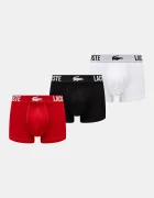 Lacoste боксерки мъжки от памук с еластан 3 броя многоцветни 5H2393